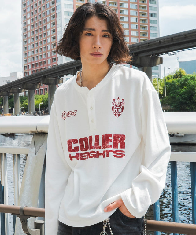ホワイト モデル：182cm L着用