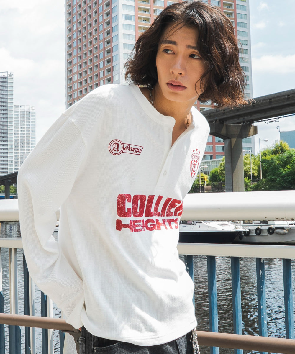 ホワイト モデル：182cm L着用