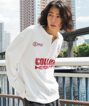ホワイト モデル：182cm L着用