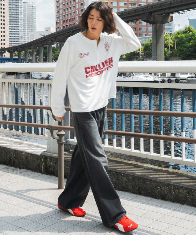 ホワイト モデル：182cm L着用