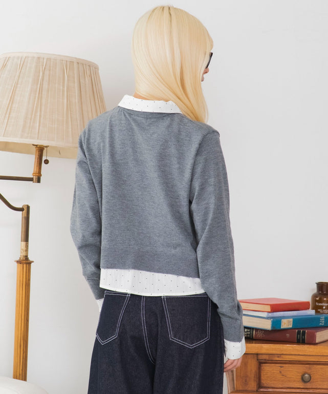 グレー　モデル：166cm F着用
