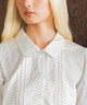 ピンタックフリルブラウス