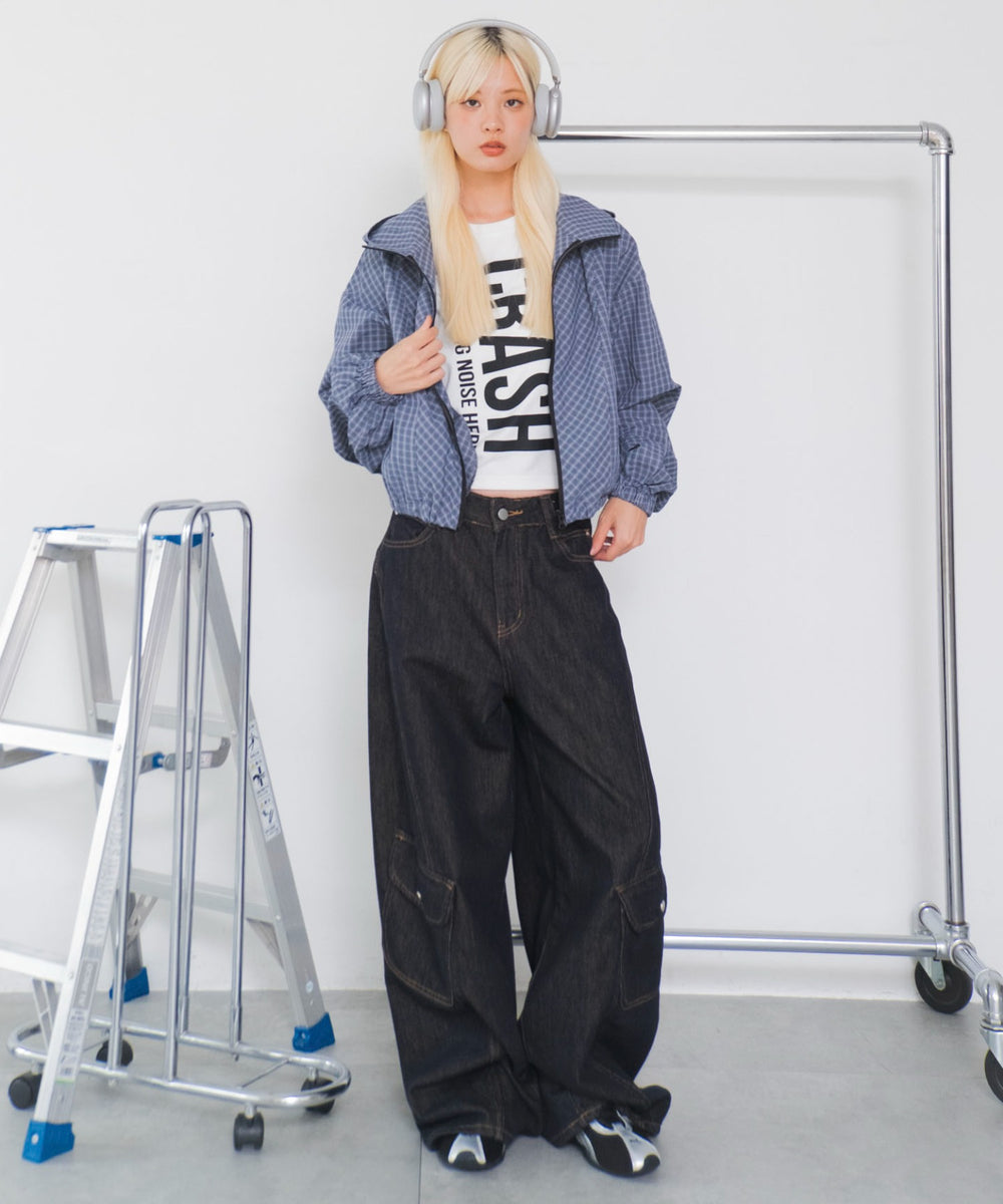 グレー　モデル：166cm F着用