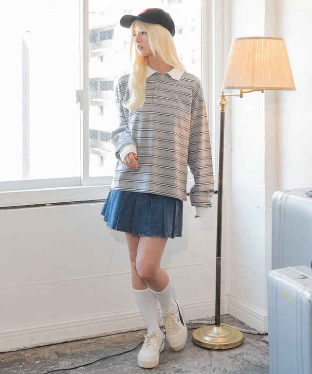 グレー　モデル：166cm F着用