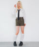 カーキ　モデル：166cm F着用