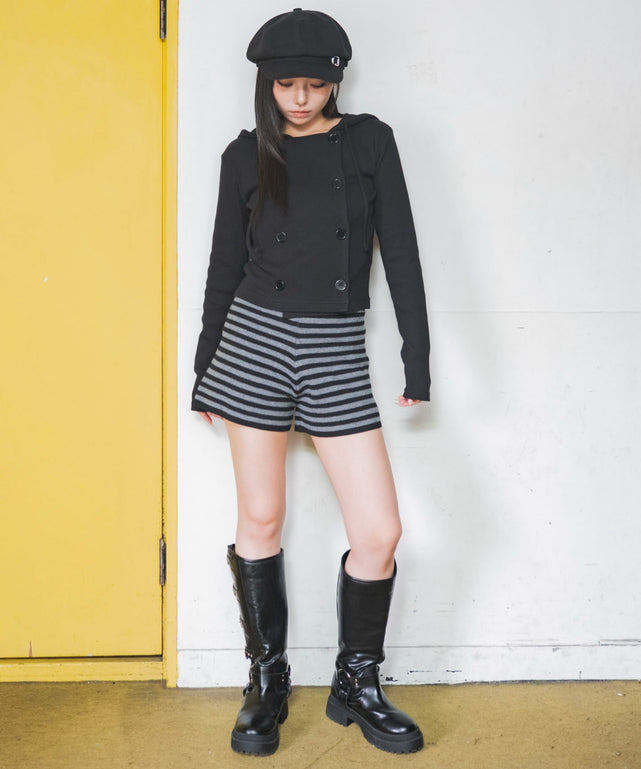 ブラック　モデル：159cm F着用