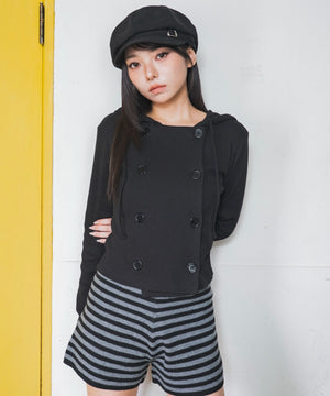 ブラック　モデル：159cm F着用