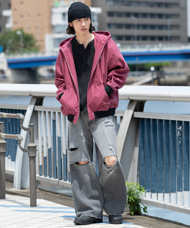 ワイン モデル：182cm L着用