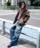 ブラウン モデル：182cm L着用