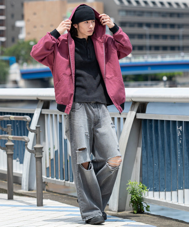 ワイン モデル：182cm L着用
