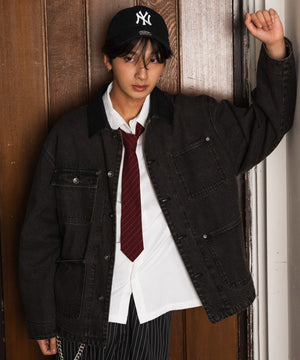 デニムブラックソノタ モデル：180cm L着用