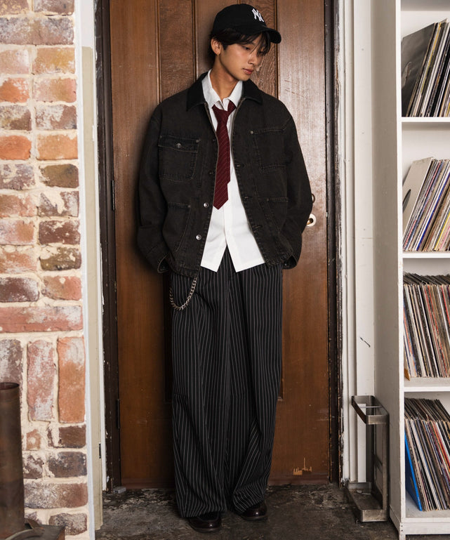 デニムブラックソノタ モデル：180cm L着用