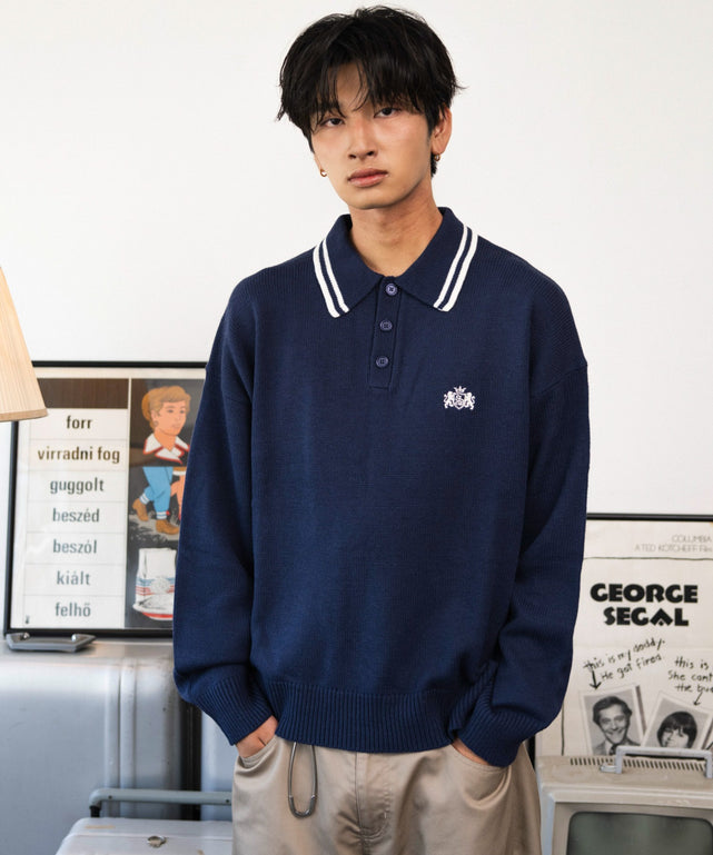 ネイビー モデル：180cm L着用