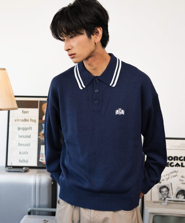ネイビー モデル：180cm L着用