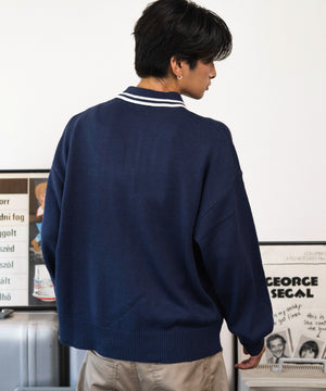 ネイビー モデル：180cm L着用