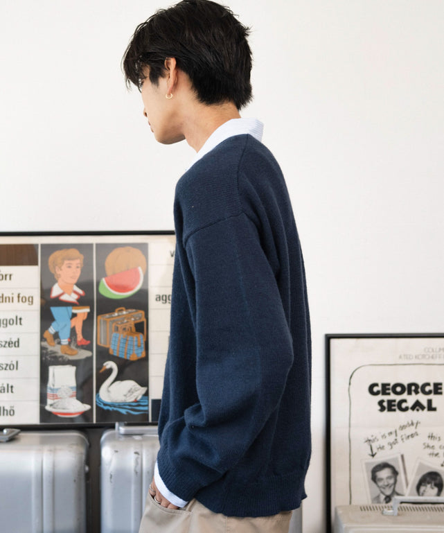 ネイビー モデル：180cm L着用