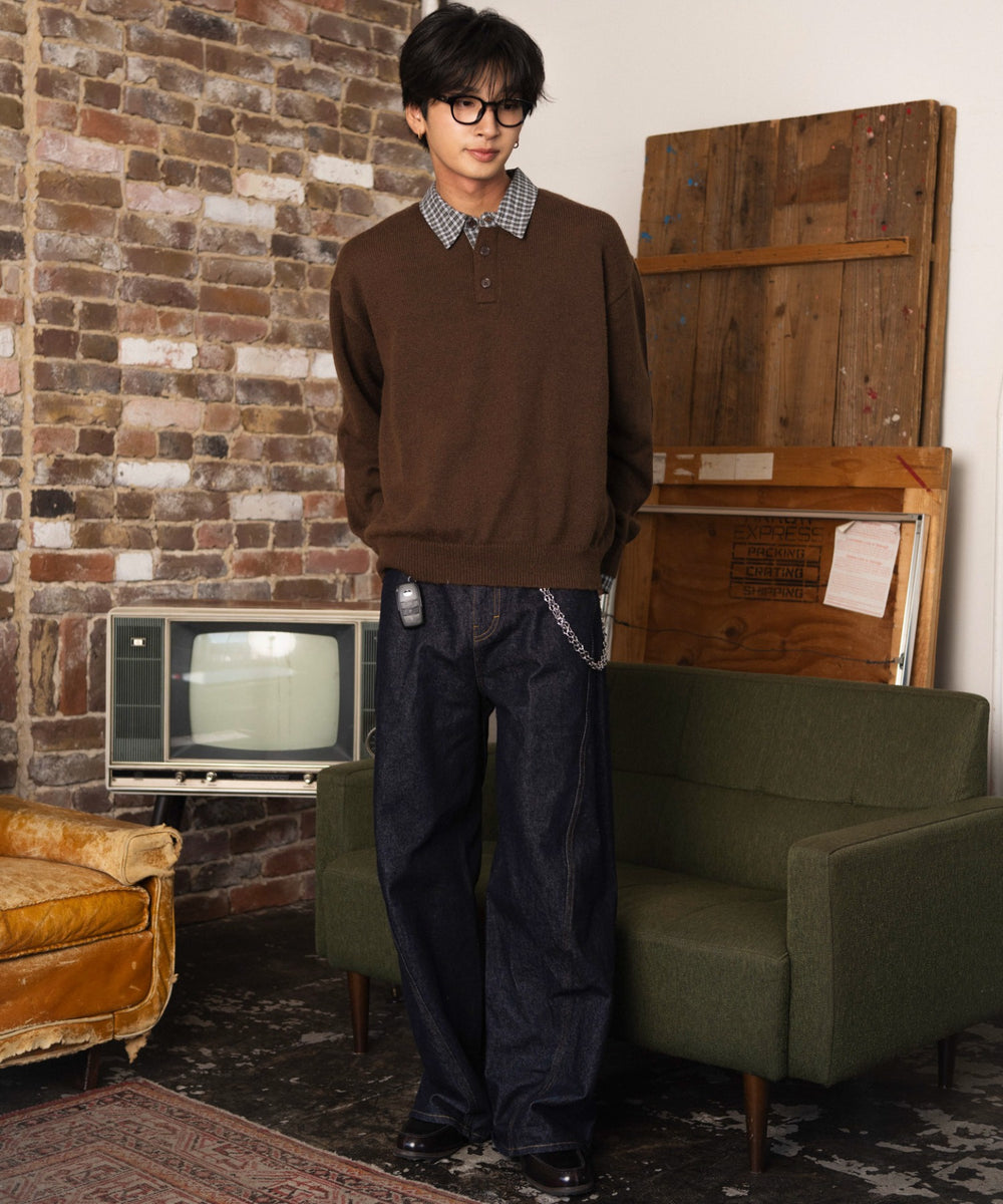ブラウン モデル：180cm L着用
