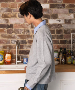 杢グレー モデル：180cm L着用