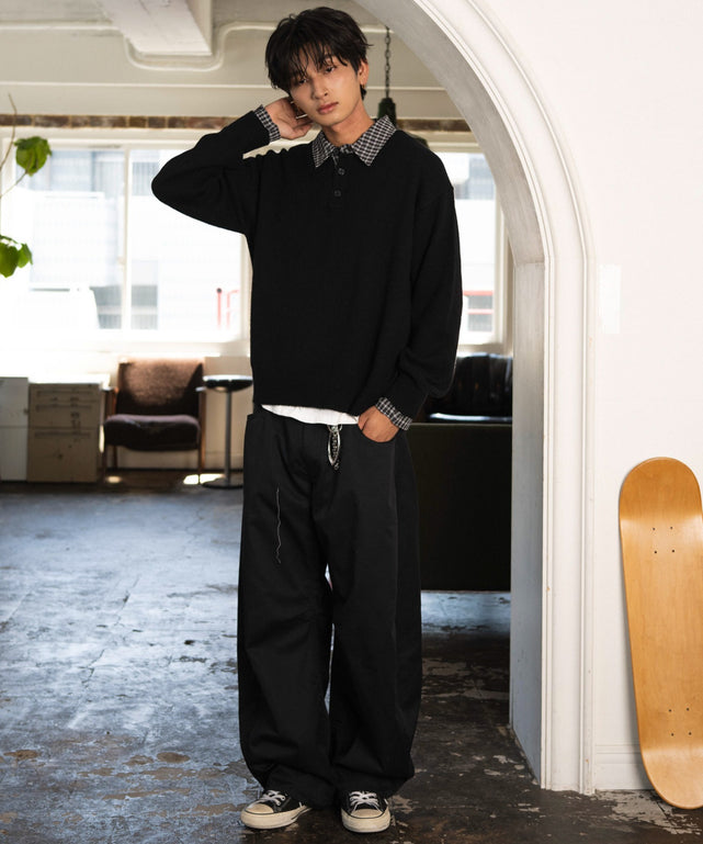 ブラック モデル：180cm L着用