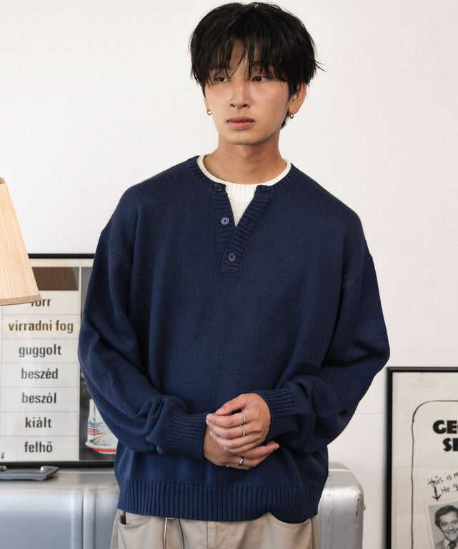 ネイビー モデル：180cm L着用