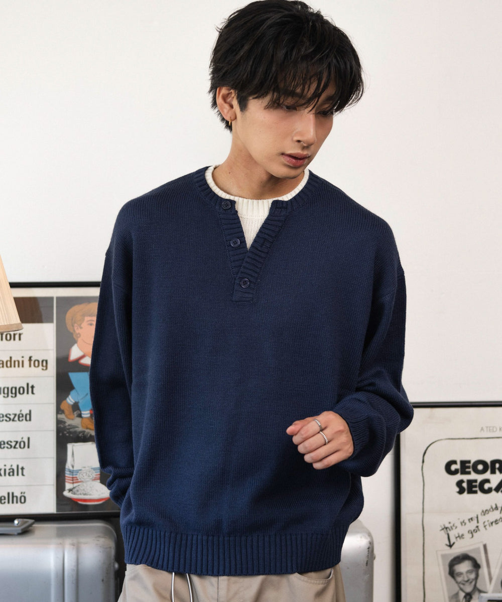 ネイビー モデル：180cm L着用