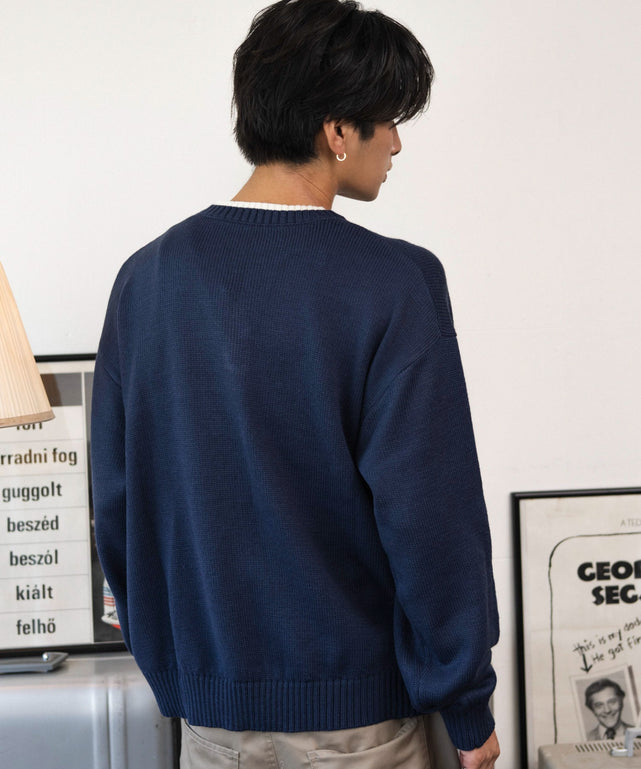 ネイビー モデル：180cm L着用