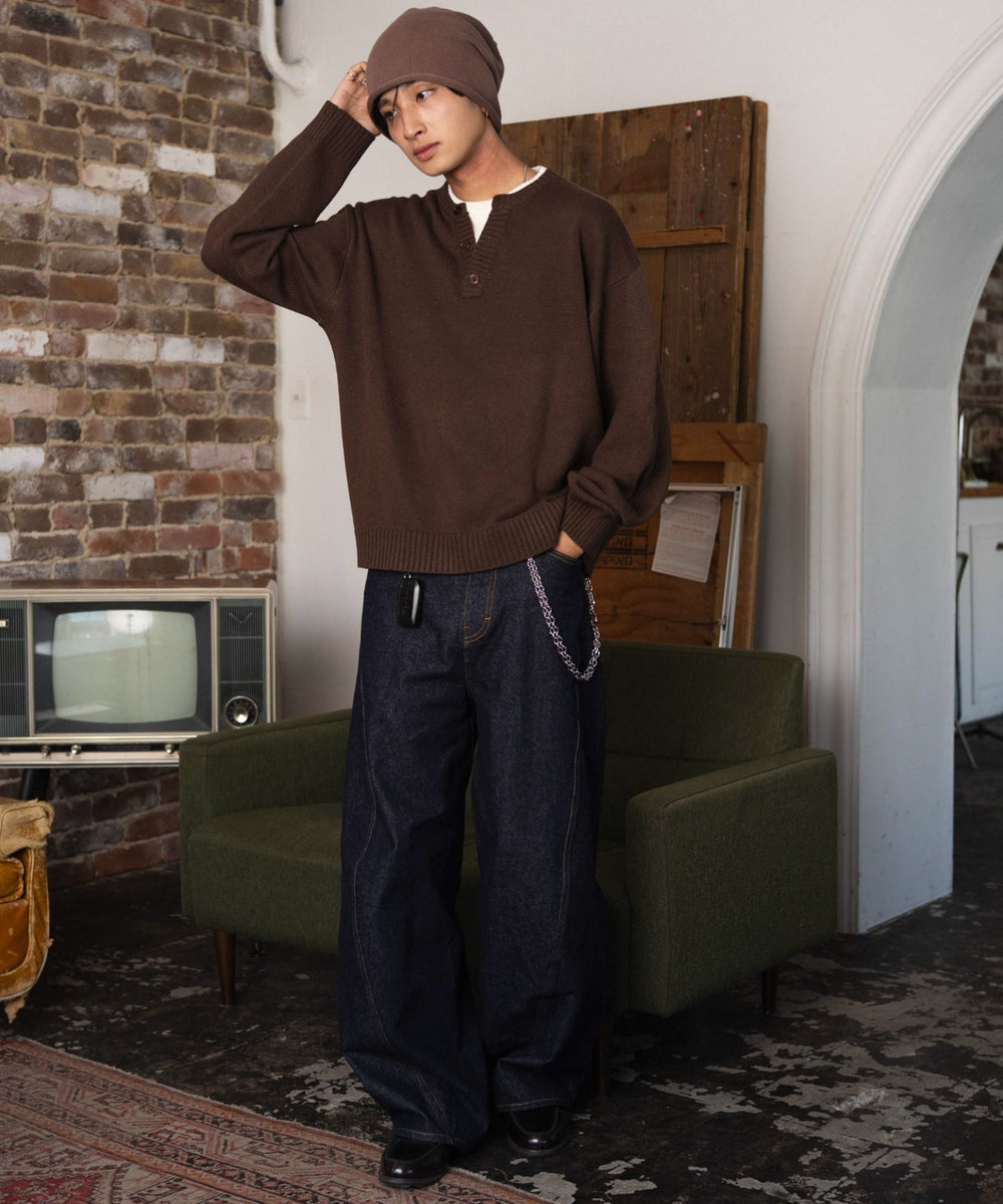 ブラウン モデル：180cm L着用