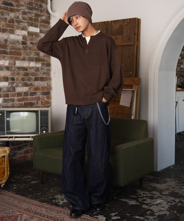 ブラウン モデル：180cm L着用