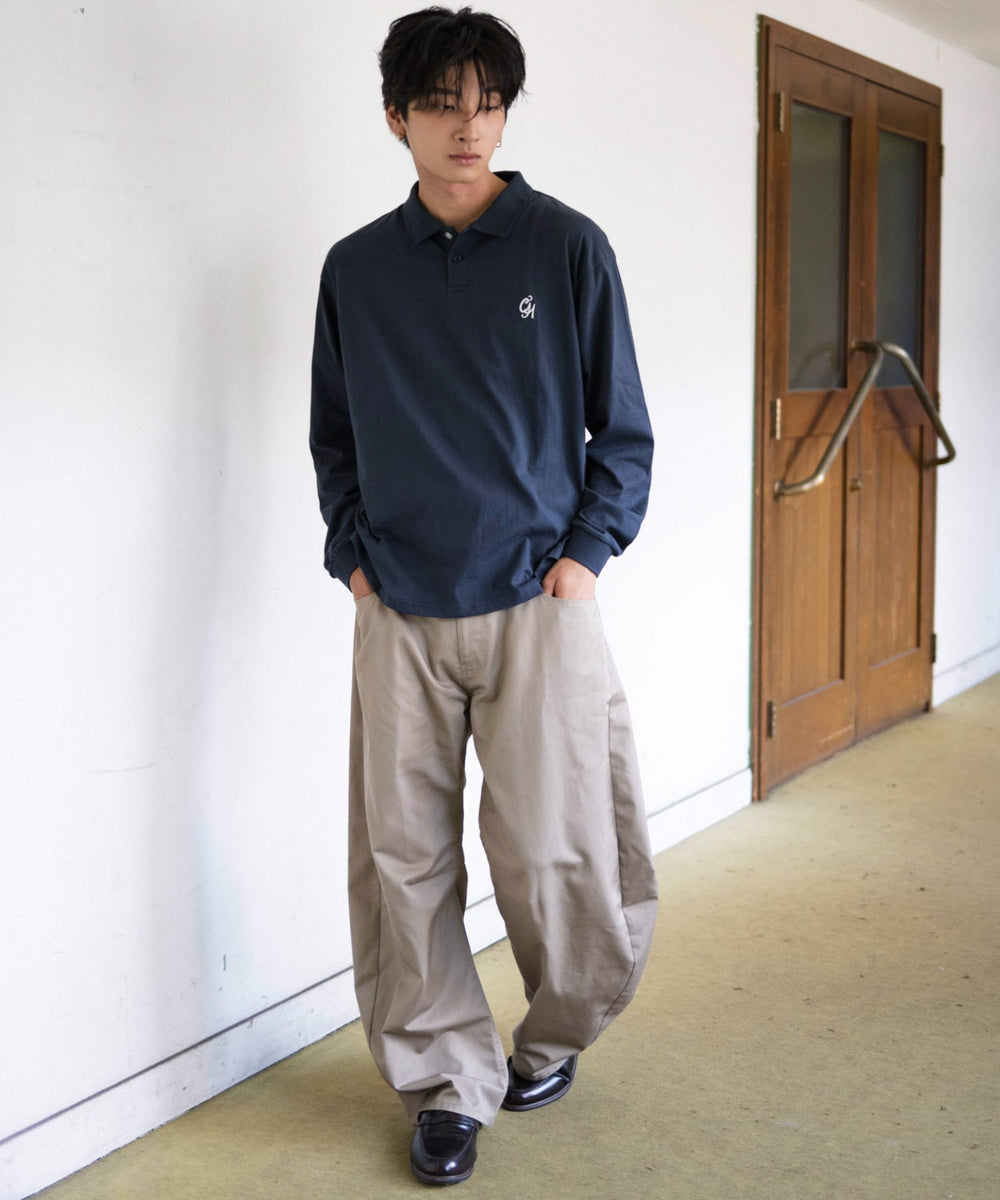 ネイビー モデル：180cm L着用モデル：180cm L着用