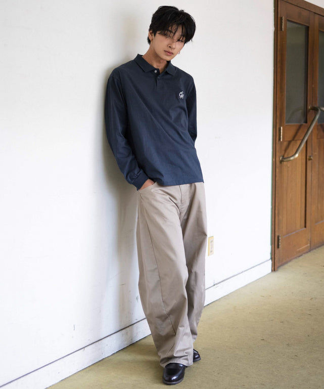 ネイビー モデル：180cm L着用モデル：180cm L着用