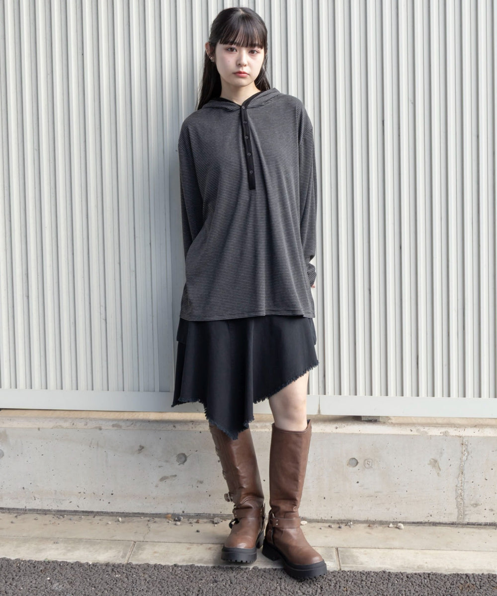 Dグレー　モデル：161cm L着用
