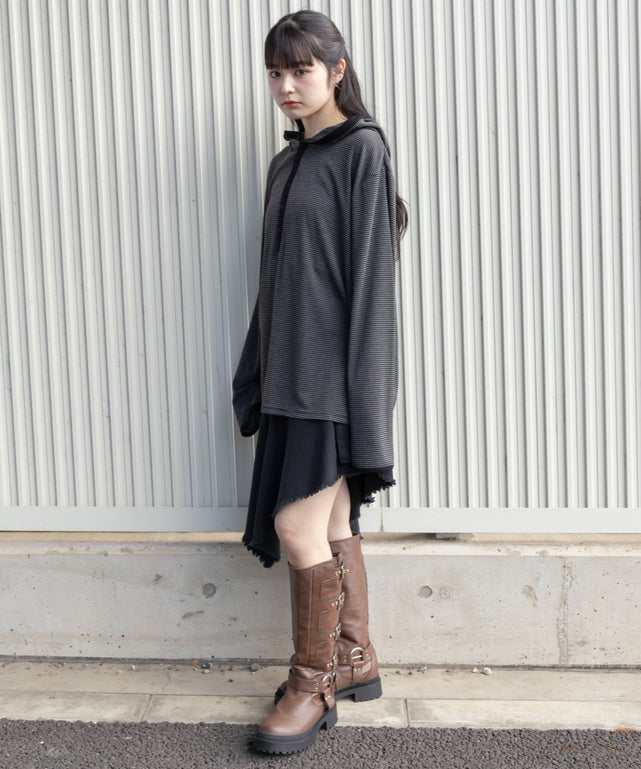 Dグレー　モデル：161cm L着用
