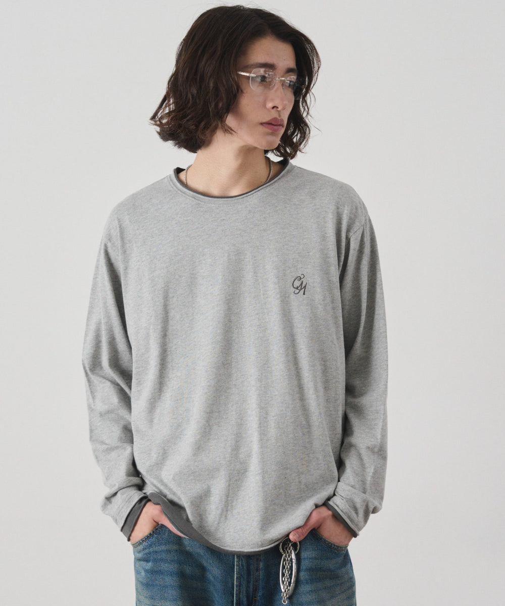 杢グレー モデル：182cm L着用