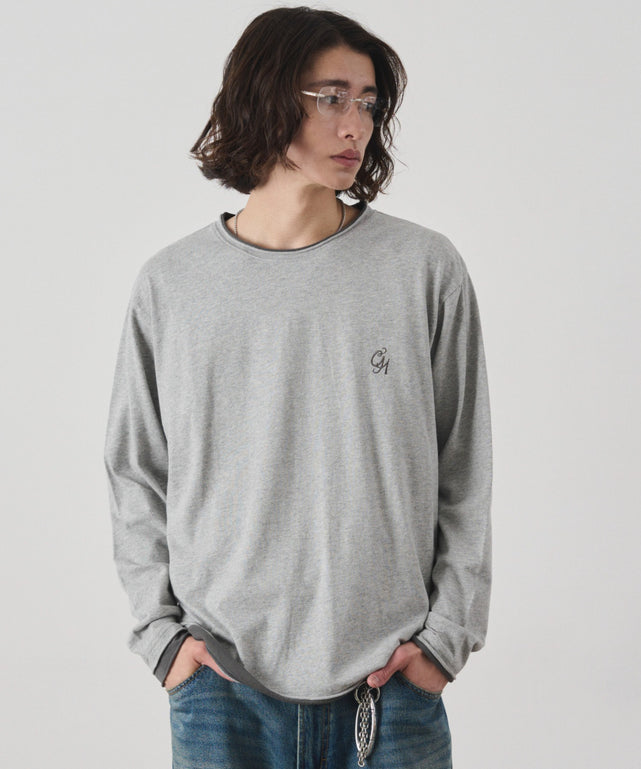 杢グレー モデル：182cm L着用