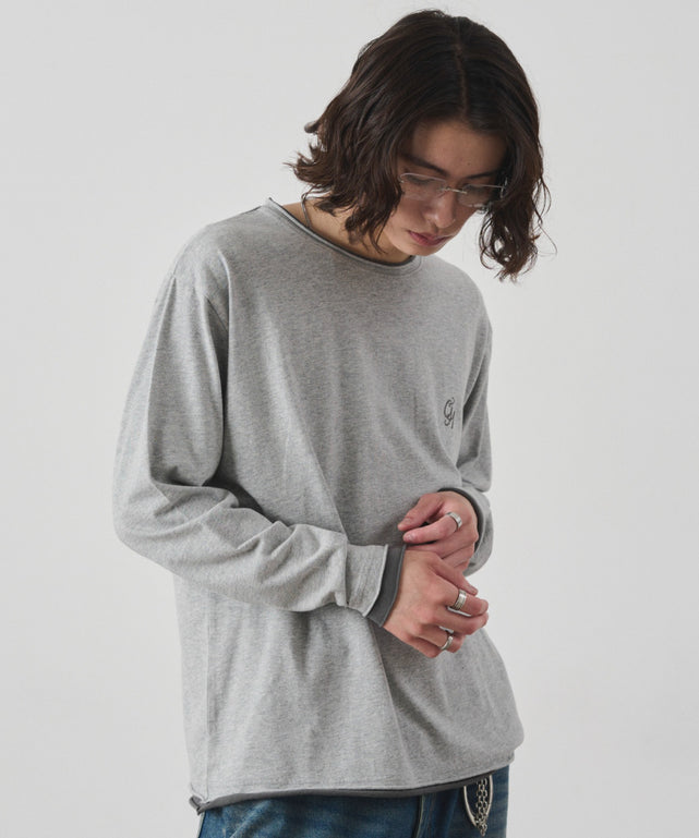 杢グレー モデル：182cm L着用