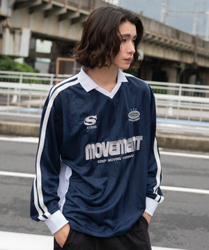 ネイビー モデル：182cm L着用