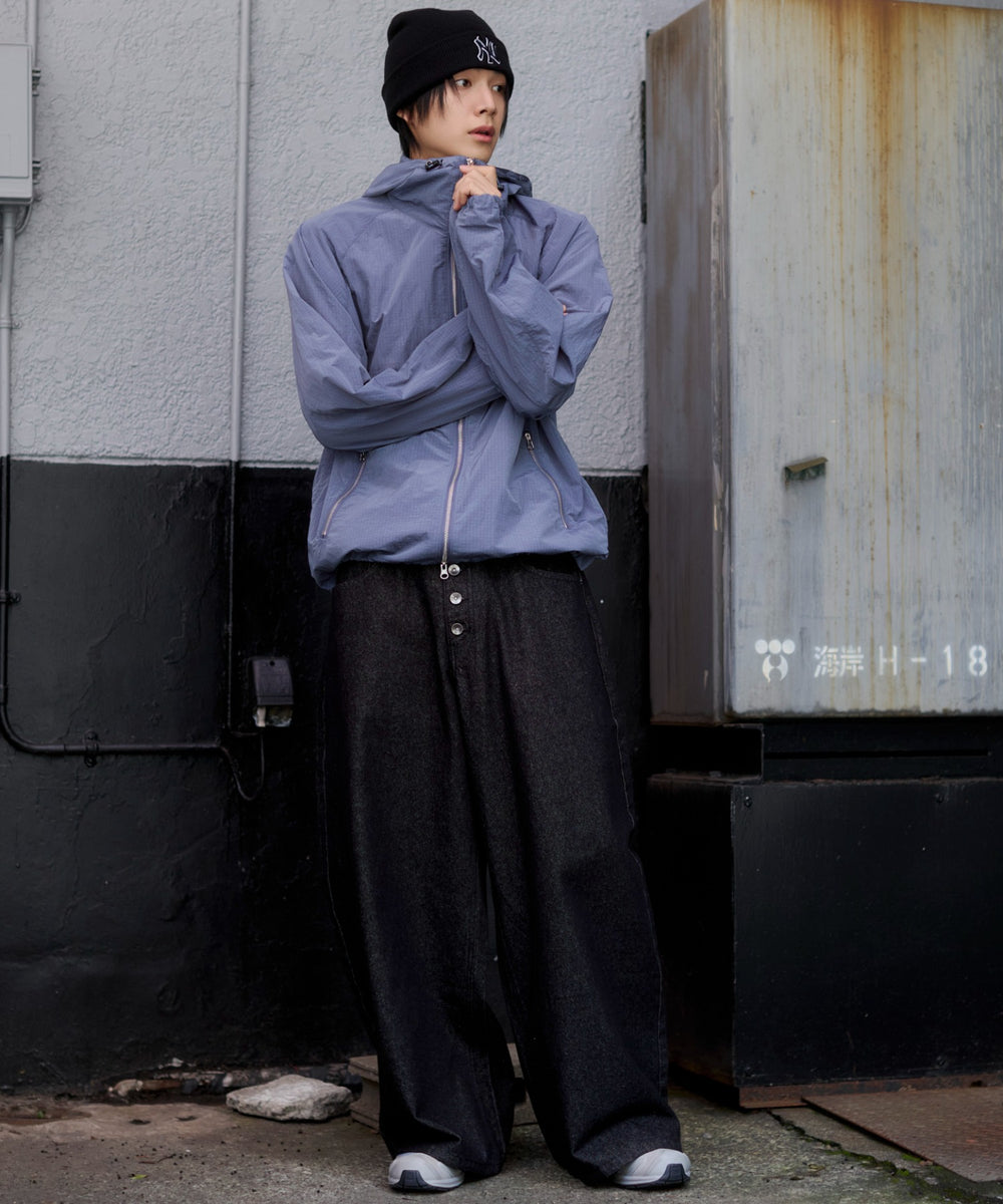 ブルー モデル：175cm L着用