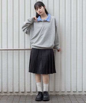 杢グレー　モデル：161cm L着用