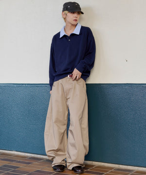 ネイビー モデル：175cm L着用