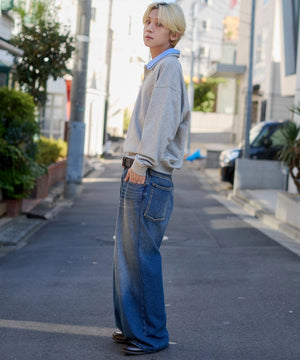 杢グレー モデル：175cm L着用
