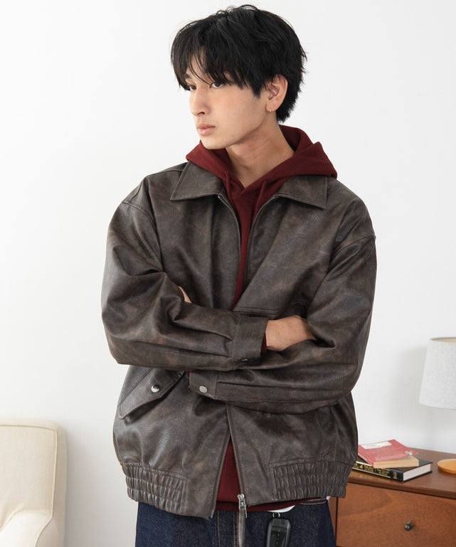 ブラウン モデル：180cm L着用