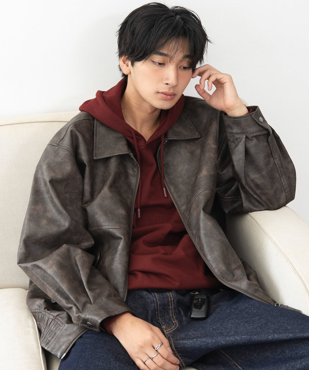 ブラウン モデル：180cm L着用