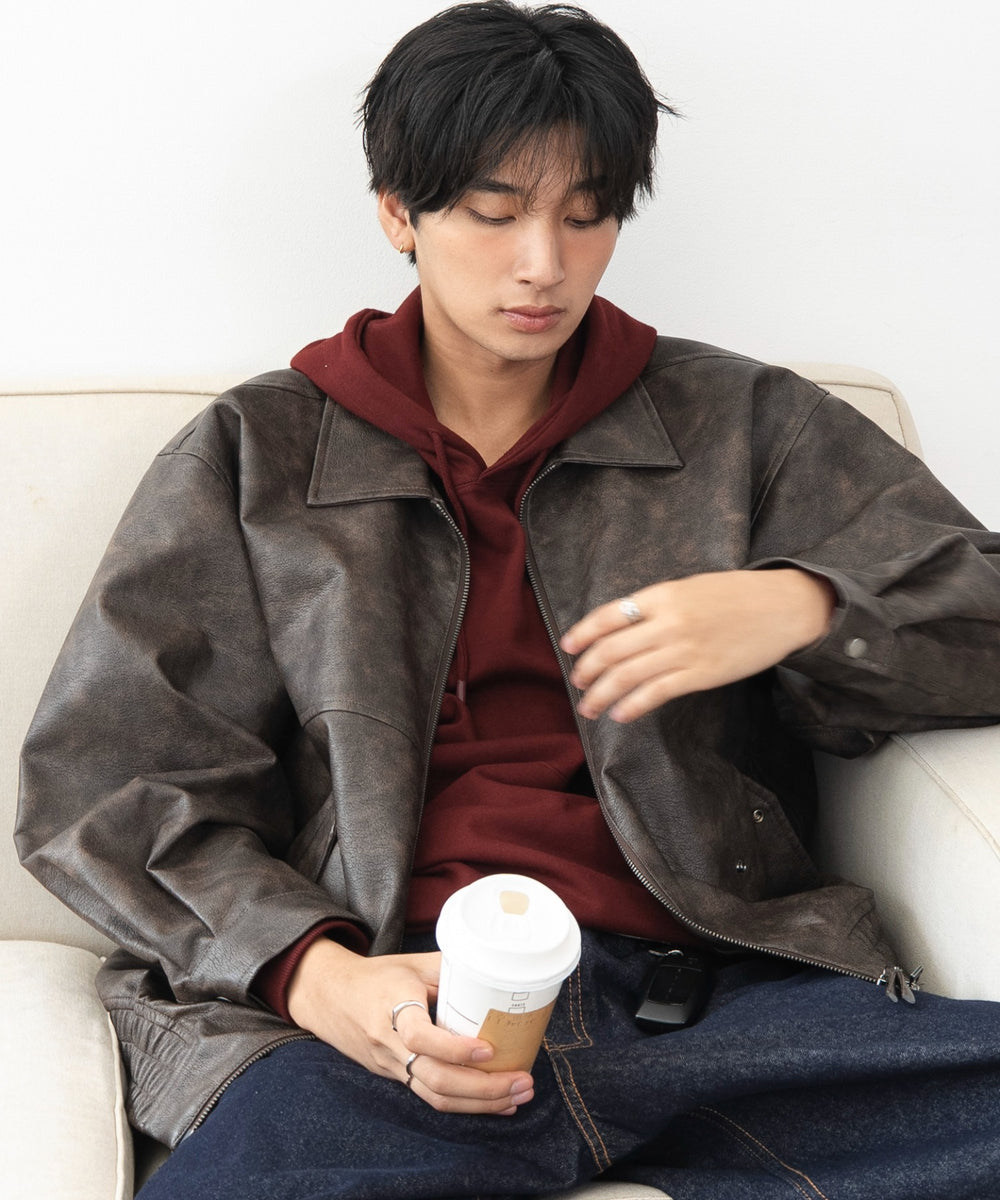 ブラウン モデル：180cm L着用