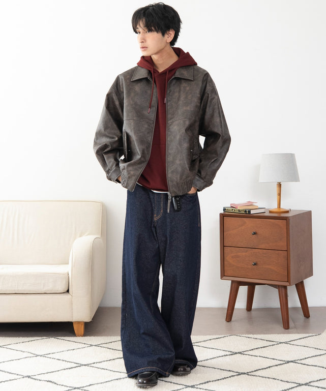 ブラウン モデル：180cm L着用