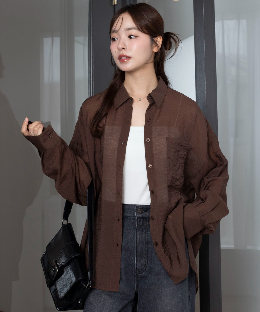 Dブラウン　モデル：165cm F着用