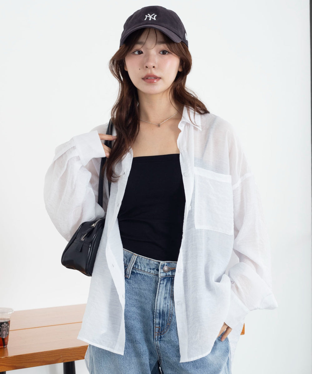 ホワイト　モデル：165cm F着用