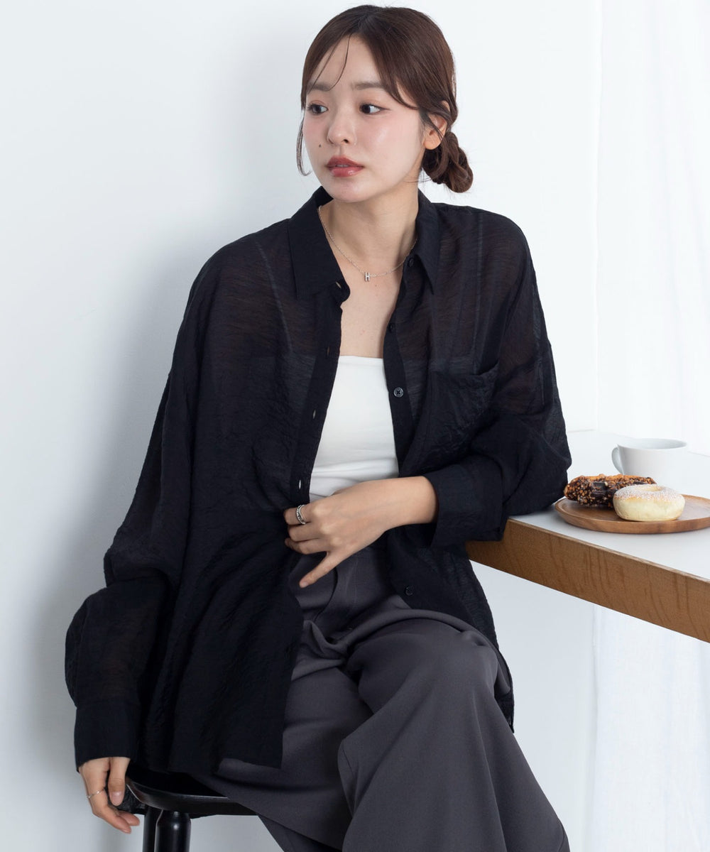 ブラック　モデル：165cm F着用