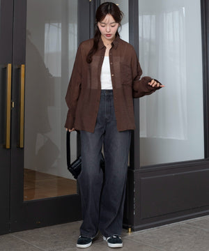 Dブラウン　モデル：165cm F着用