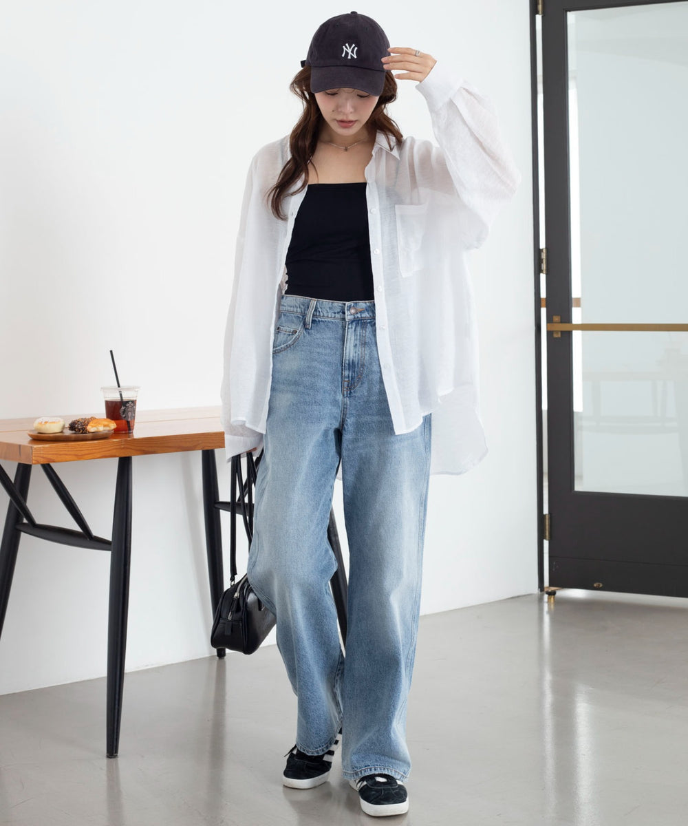 ホワイト　モデル：165cm F着用