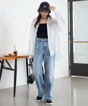 ホワイト　モデル：165cm F着用